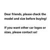 3pcs Car Front Emblem Rear Logo for Ford Escape Escort Mondea Edge Taurus Exolorer Territory Focus Sedan Steering Wheel Sticker