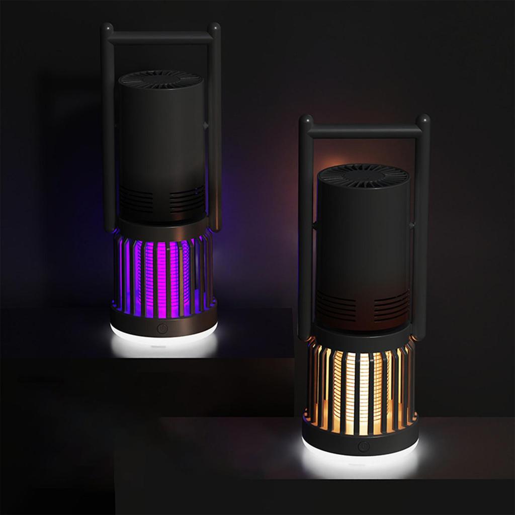 Camping Fan Mosquito Killer Household Night Light Mosquito Repellent Camping Light Outdoor Electric Shock Mosquito Killer