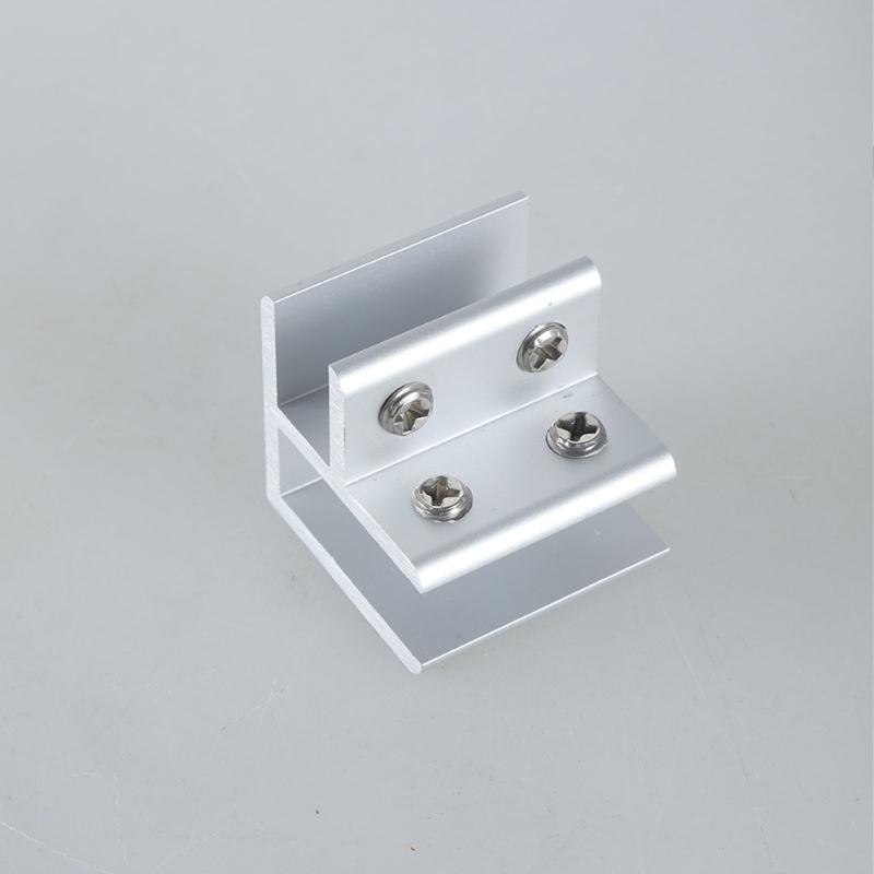 10 pz Supporti per Piastrelle in Alluminio Staffe di Connessione per Piastrelle Clip di Fissaggio per Piastrelle in Alluminio set per Facile Connessione Angolare a 90 Gradi delle Piastrelle