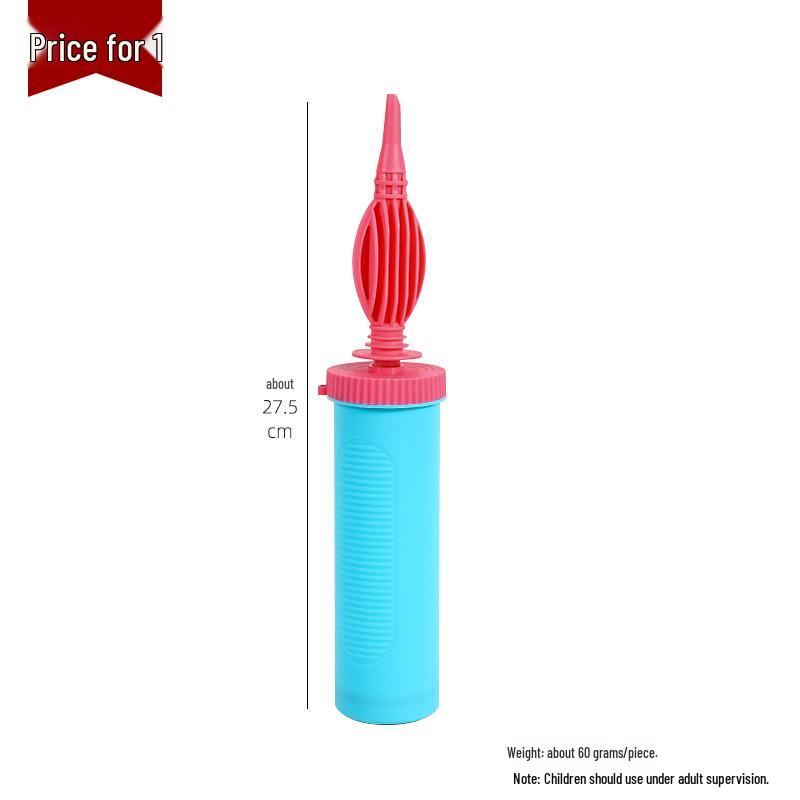 Latex Aluminum Balloon Pump: Manual Inflatable Air Pump for Balloons and Swimming Rings