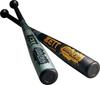 ZETT Baseball Soft Metal Bat for Middle Sky Average Swallow Sports Bat, Baseball, Junior/Kids, Balance, BAT74576C, Silver, 76cm/510g Weight, (2201)