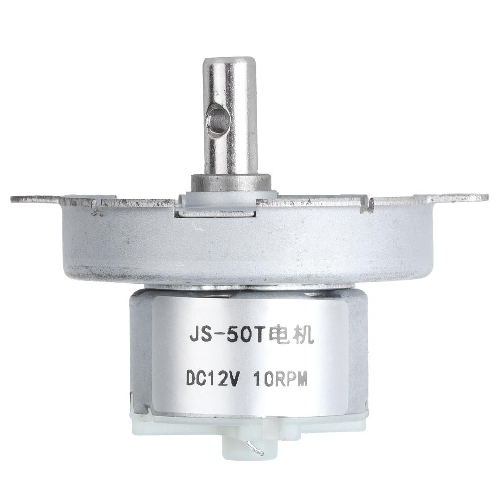 Reduction Motor Low Speed Large Torsion Micro Transmission Accessories DC12V JS?50T
