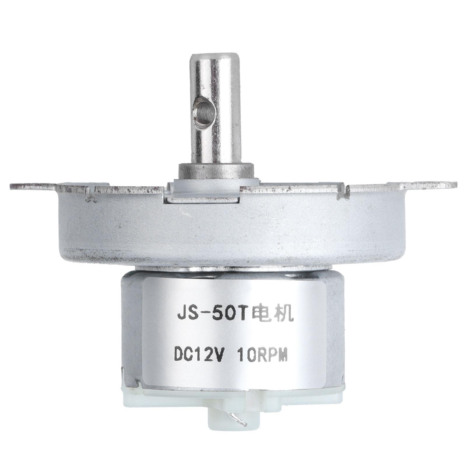 

Reduction Motor Low Speed Large Torsion Micro Transmission Accessories DC12V JS50T