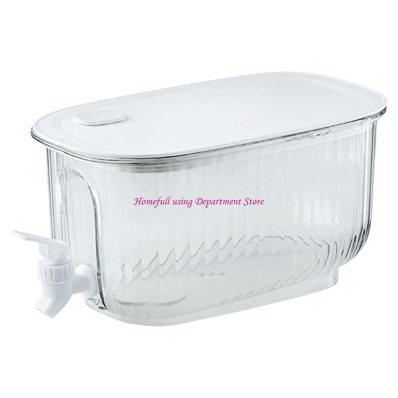 Refrigerator Friendly Cold Kettle with Convenient Tap Beverage Drink Dispenser