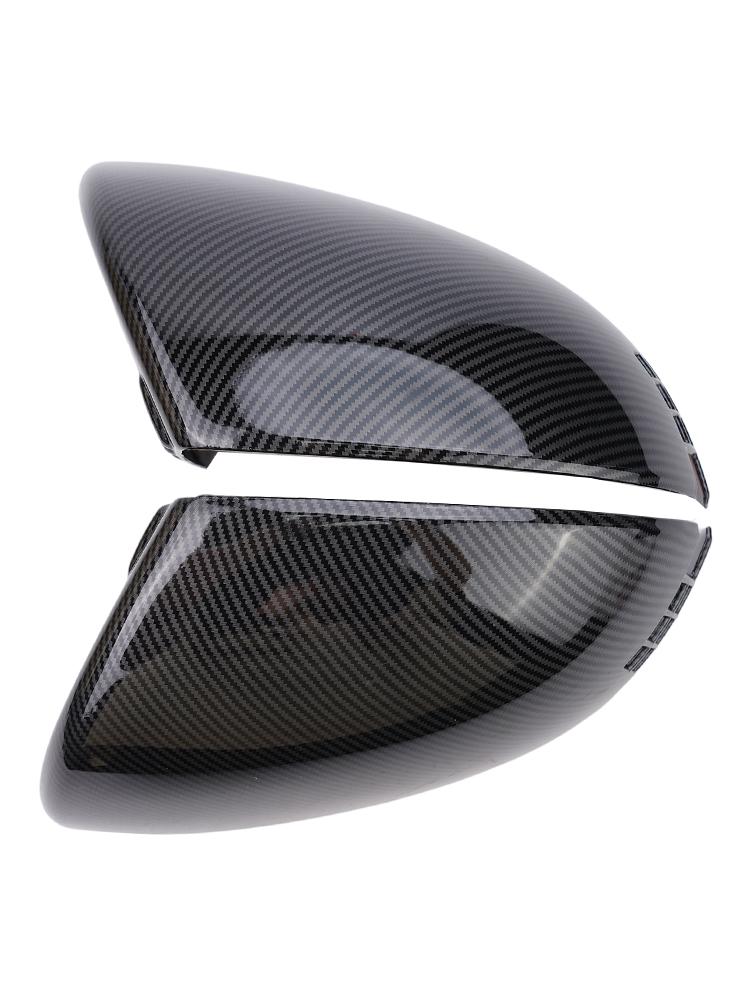 Verwandeln Sie Ihren Für Hyundai IONIQ 6 2024+ mit Carbonfaser ABS Seitenrückspiegelabdeckung Zierleiste Hochleistung