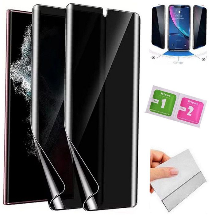 2 Films Hydrogel Anti-Espion pour Oppo K10 - film ultra-fin et auto-régénérant