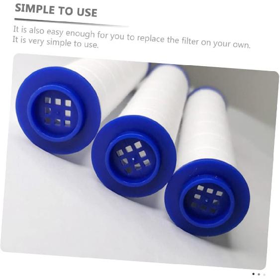 Filter Element 8pcs Shower Head Filters Pp Cotton Improve Water Clarity Easy Install