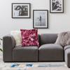 Roze Fuchsia Witte Agaat Gouden Geometrische Driehoeken Kussensloop 40x40 cm voor Bank Luxe Kussenhoes Vierkante Kussensloop