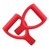 2pcs Shovel Handle Replacement For Garden Tools Snow Shoveling Digging Plastic Spade Handle Universal Fit Winter Snow