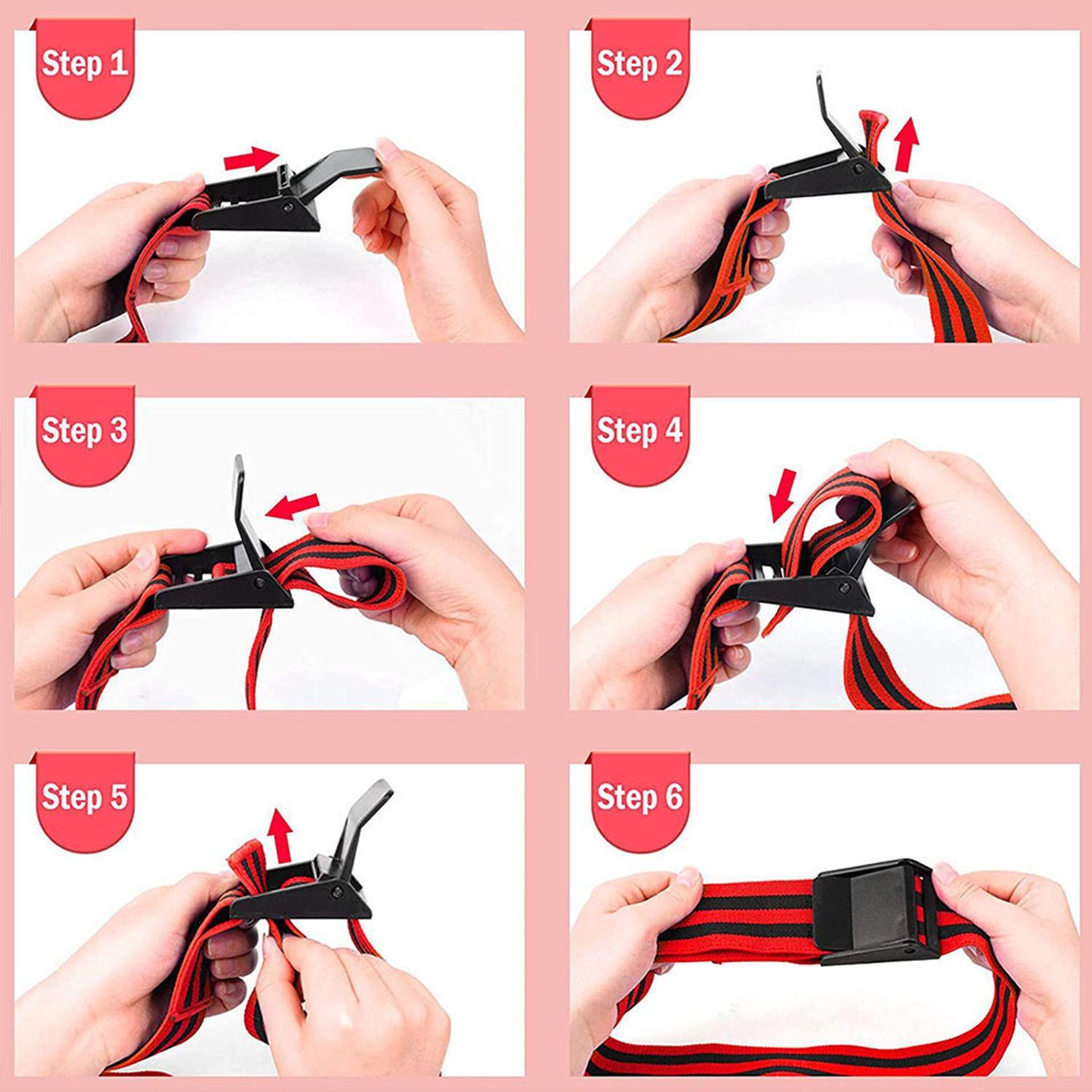 

Строительство Фитнес Тренажерного Зала Оборудование Ленты Ограничения Кровотока Ленты для Наращивания Бедер Окклюзионные Тренировочные Ленты красный