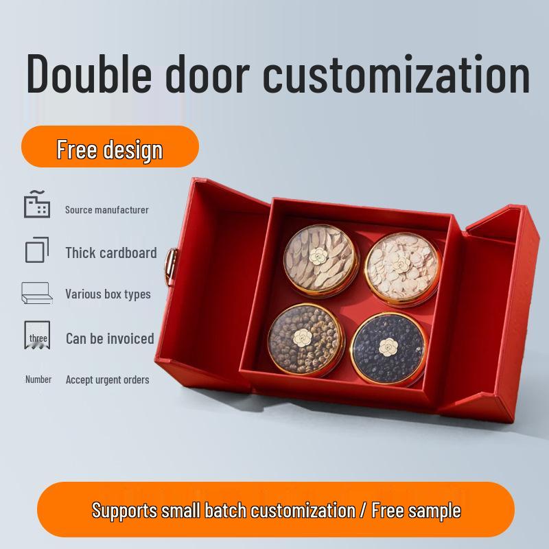 Custom High-End Folding Gift Box: Exquisite Drawer-Type, Book-Type, Flip-Top, or Top-Bottom Open with Custom Logo Options