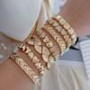 Bohemian Exaggerated Vintage Jewelry Exotic Leaves Love Geometric Bracelet Women