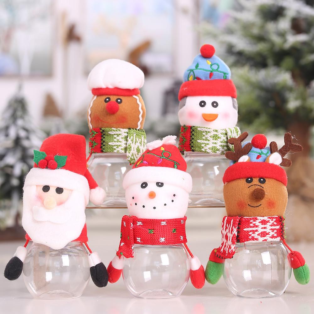 Cute Christmas Candy Jar With Penguin Figure Perfect For Treats And Holiday Dcor