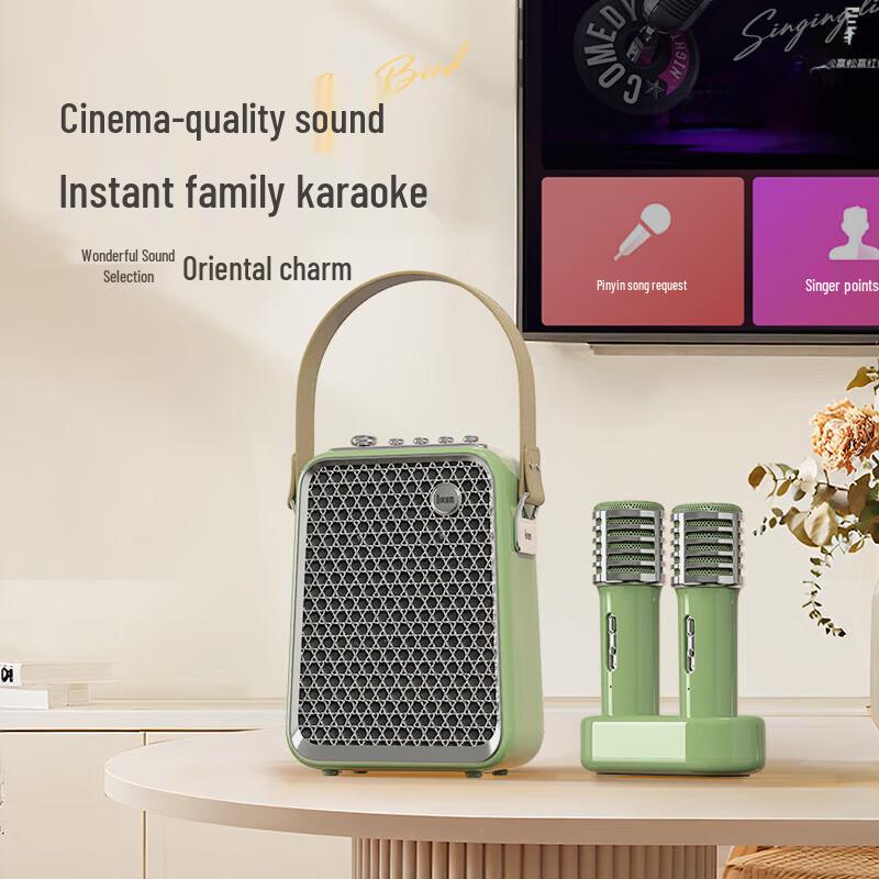 Divoom S-SongBird Karaoke Bluetooth Speaker CN Plug (adapter Included)