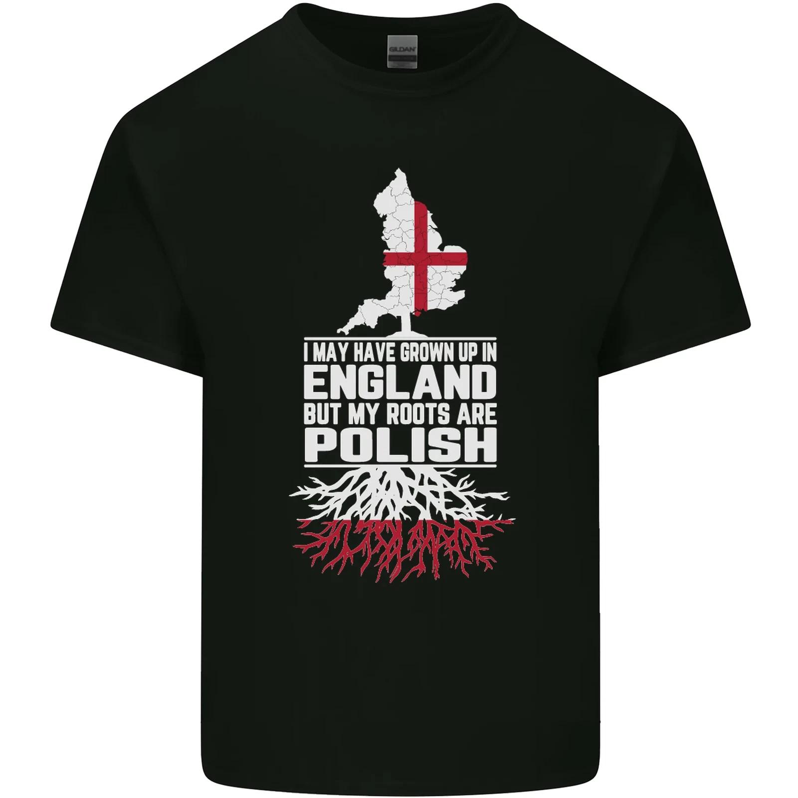 

Roots In Poland Polish Polska Flag Orzel Kids T-Shirt Childrens 4XL