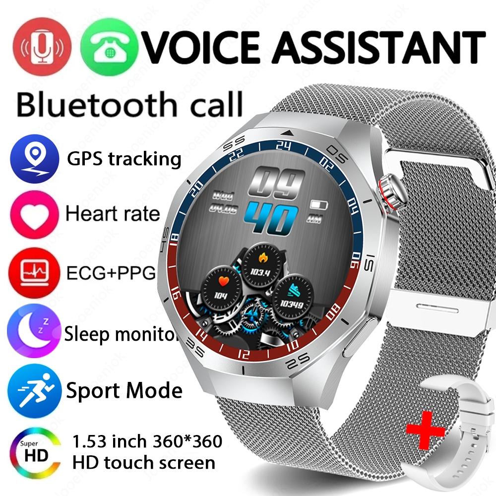 2026New Watch 5 Pro Smart Watch GPS NFC AMOLED Screen Health Monitoring Heart Rate Bluetooth Call IP67 Waterproof Men Smartwatch