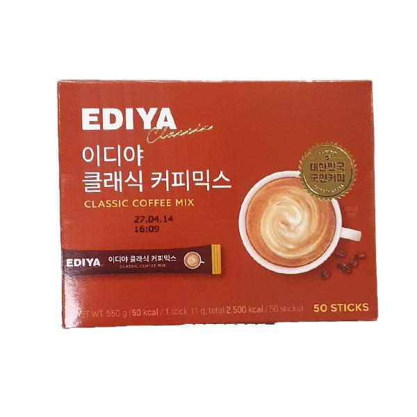 Ediya Classic Coffee Mix 11g x 50 Sticks