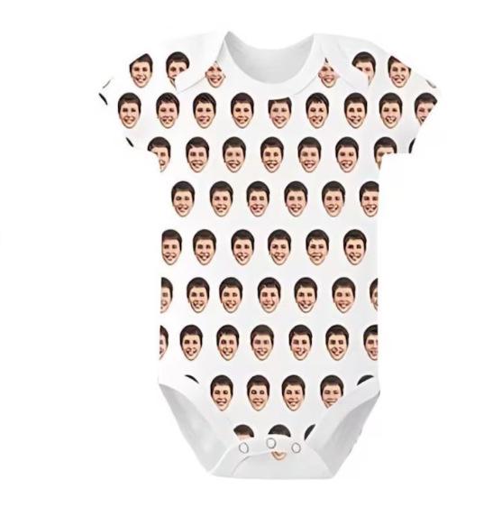 

Independent Summer Short Sleeve Cotton Baby Bodysuit - Customizable Newborn Jumpsuit Pajamas 0-3M (Heat Transfer)