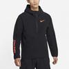Nike Pro Trainings-Hoodie mit halbem Reißverschluss für Herren Oberbekleidung Schwarz CZ1511-010