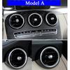Vnútorná ľavá pravá zadná predná výstupná mriežka klimatizácie AC pre Mercedes Benz C Class W205 GLC W253 2015-