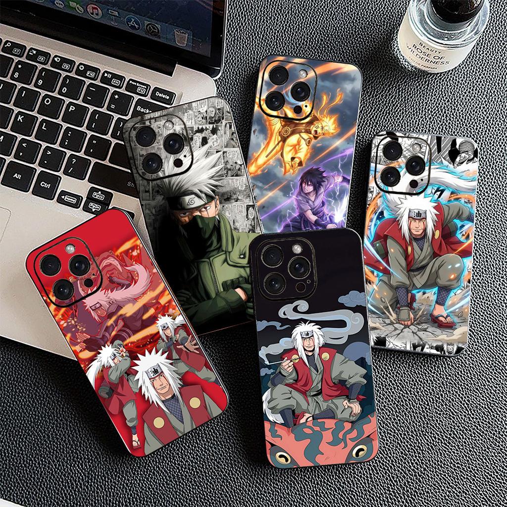 Jiraiya Kakashi Narutos Uchiha Sasuke Phone Case for Apple iPhone 12 13 Pro Max Mini ProMax X XR Air XS 12Pro 13Pro Cover