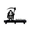 1 Piece Halloween Decoration Hook, Grim Reaper Scythe Decoration, Clothes Hook, Key Hook, Storage Rack