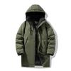 Men in winter cotton clothes, thickened hooded jacket, neutral wind brand medium and long tooling cotton-padded men
