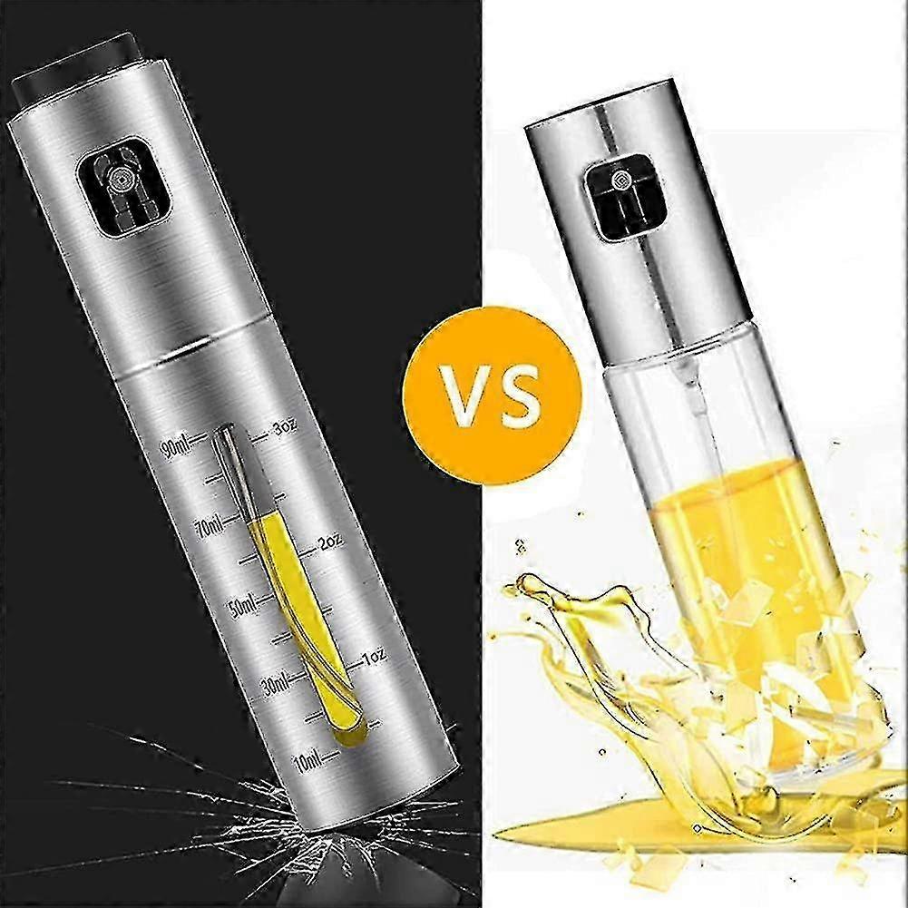 Olive Oil Spray Stainless Steel Kitchen Oil Spray With Scale Food Oil Spray Apply To Bbq