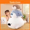 Toy Plush Seal Animal Pillow Cushion Sea Birthday Gift Bedroom Decoration Doll