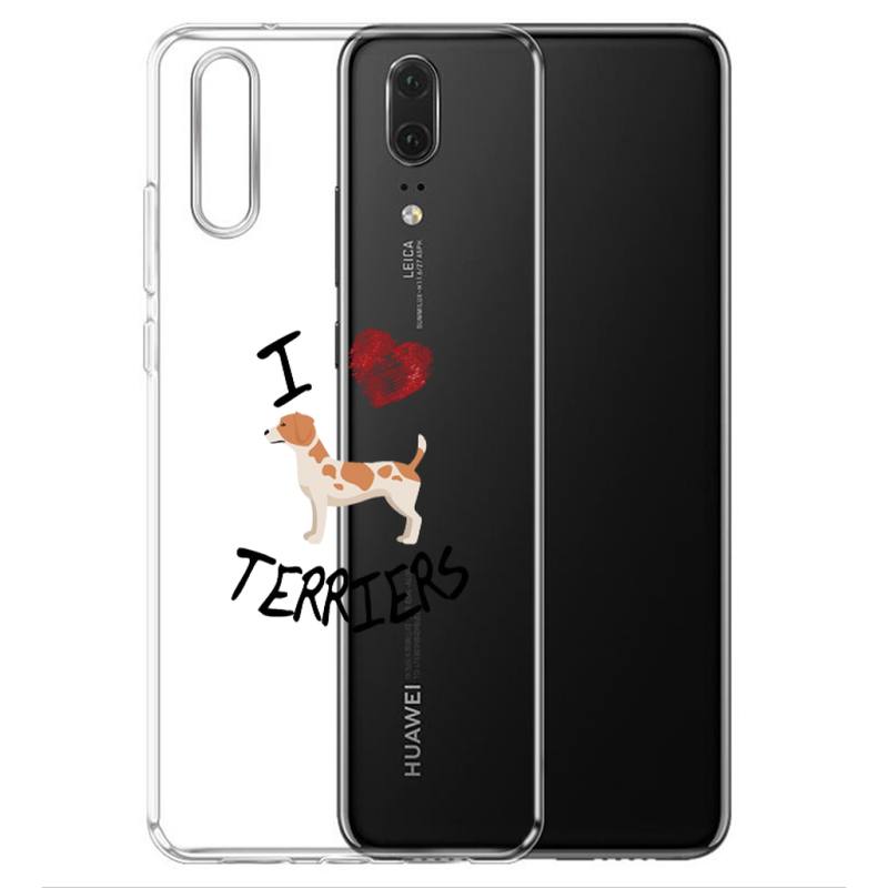 

Jack Russell Terrier Dog Phone Case Transparent Phone Case For Huawei P30lite P30Pro P40lite P20Pro P30 Huawei P30lite