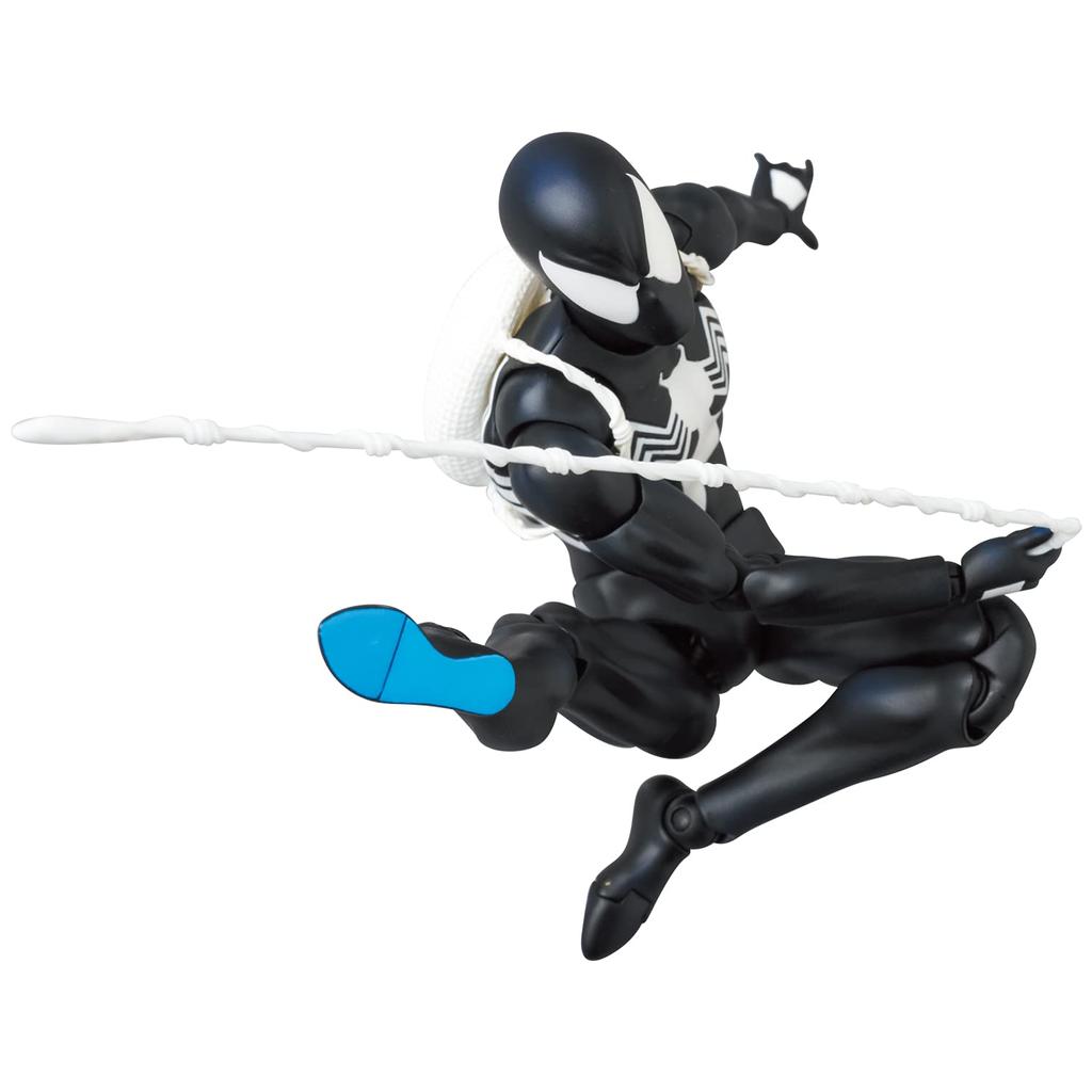 MAFEX Schwarz Kostüm Comic ca. 155mm Action Nr.147 Spider-Man Ver. große, vorgemalte Figur.