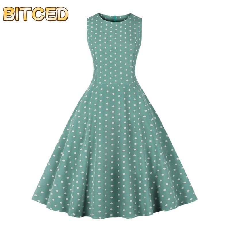 BITCED Abiti Casual Senza Maniche Girocollo Moda Estate Primavera
