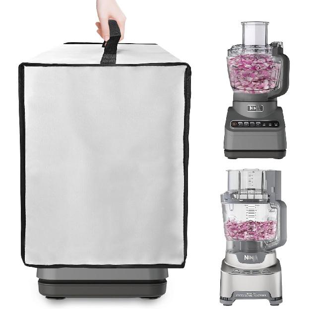 Food Processor Cover for Ninja, Heavy Duty Waterproof Dustproof Food Processor Protective Cover Case for Ninja Food Processors Plus 9-Cup, BN601/XL