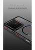 Aluminum Alloy Snap-Button Phone Case with Magnetic Back for iQOO 15 Ultra - Ideal for Cross-Border Use
