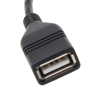 AUX Media Interface USB Female Audio Adapter Cable Auto Car Accessories