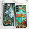 Dragonfly Phone Case For Galaxy A55 A35 A25 A15 A03S A04S A05S Samsung A20E A30 A40 A50 A70 A71 A51 A41 A31 A10S A21S Cover Capa