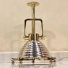 Industrial Retro Stage Maritime Antique Aluminium Brass Hotel Restaurant Cafe New Pendant Light