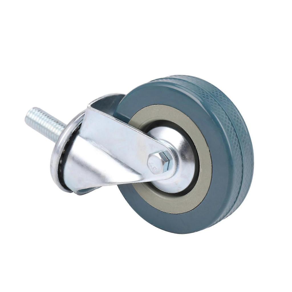 Heavy Duty 75mm Swivel With Brake Trolley Casters Wheels For Furniture, Set Of 4