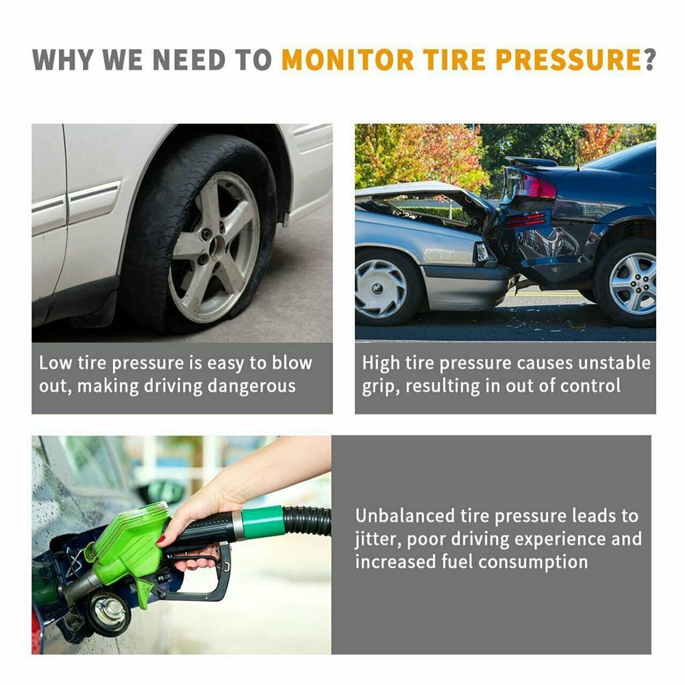 4Pcs Brand New 56029398AB For Dodge Chrysler Jeep RAM Tire Pressure Sensor TPMS