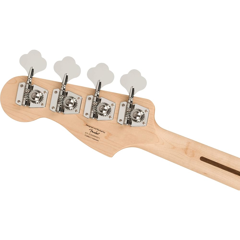 Squier by Fender Electric Bass Affinity Series™ Precision Bass® PJ, Maple Fingerboard, Black Pick...