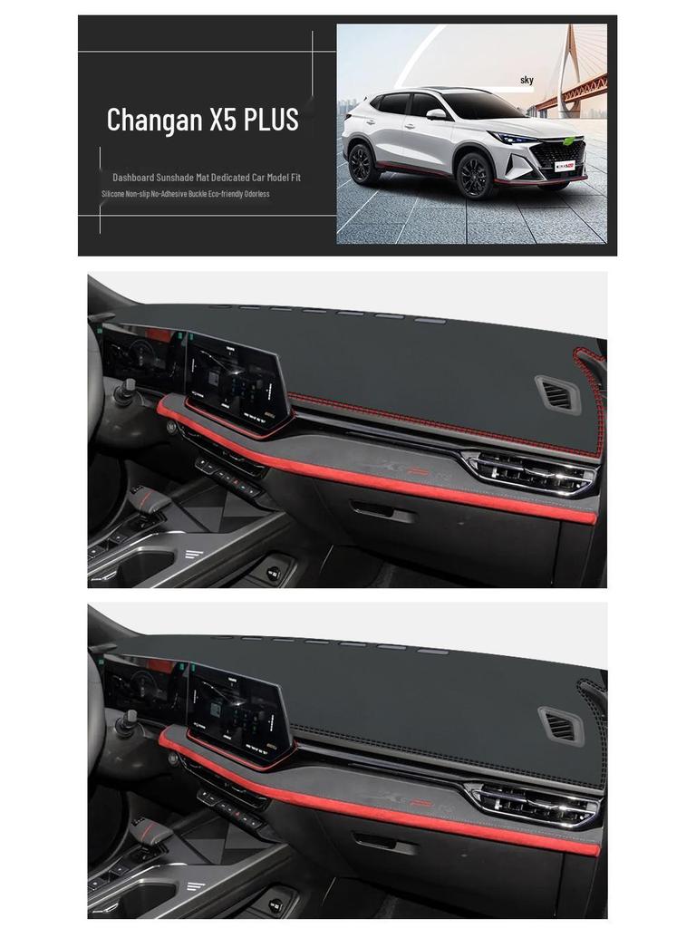Changan X5 PLUS Dashboard Sunshade Mat for Interior Decoration