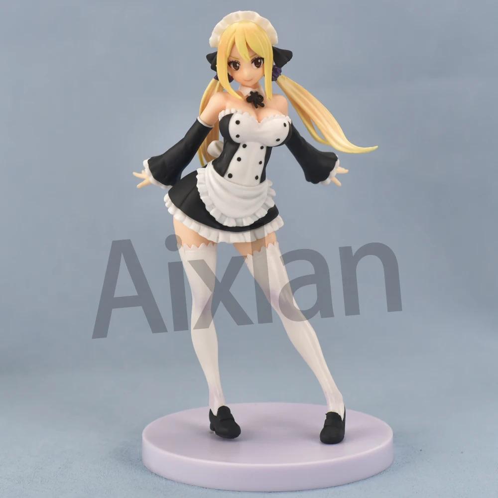 

Fairy Tail Lucy Heartfilia Sexy Anime Girl Figure Natsu Dragneel/Erza Scarlet Bunny Action Model Doll Toys POP UP PARADE Poseable Articulated Scale