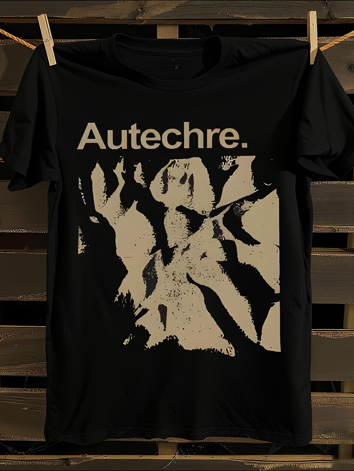 Autechre Official Vintage Tshirt Vintage Logo Tshirt M