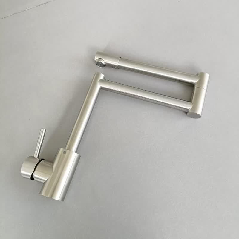OEING Stainless Steel 360° Rotary Retractable Kitchen Faucet
