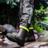 Herren Überkniehohe High-Top Regenstiefel - Hüfthohe Wasserdichte Angelwathose