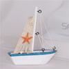 Home Decoration Micro Landscape Sailing Miniature Figurines Sailing Model Sailboat Ornaments