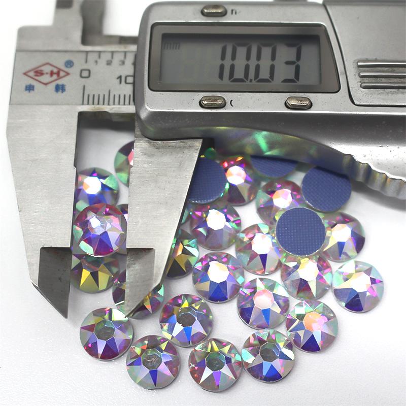 Lucky Bulk Big Size Ss40 Ss50 2088 8+8 Ab Star Cuts Crystal Ab Hotfix Rhinestones Hot Fix Stone Crystal Iron On Rhinestone