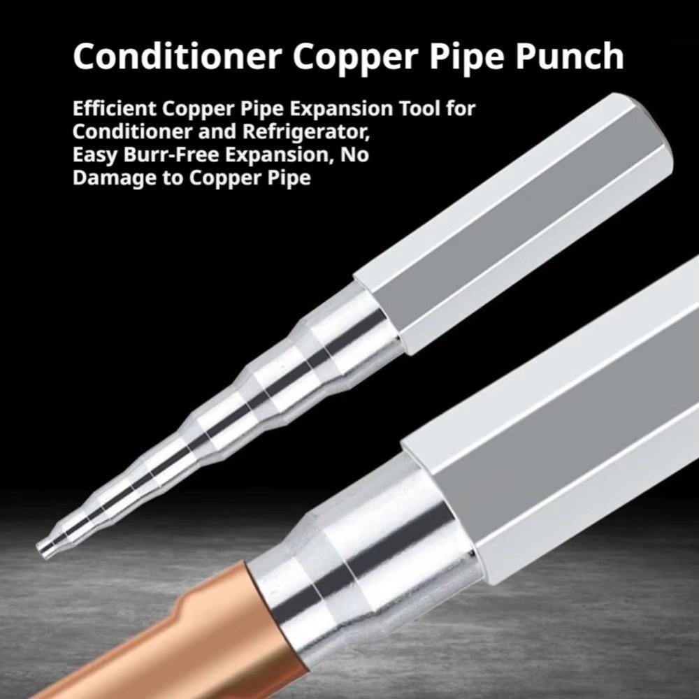 6-19mm Head Range Copper Pipe Expander 6 in 1 Manual Tube Expander For AC Repair