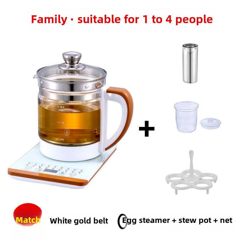 110V US Standard Multifunctional Glass Teapot and Electric Kettle