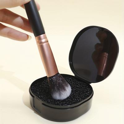 Makeup Brush Cleaner Sponge Remover Color Off Make Up Brushes Cleaning Mat Box Powder Brush Washing Cosmetic Clean Kits